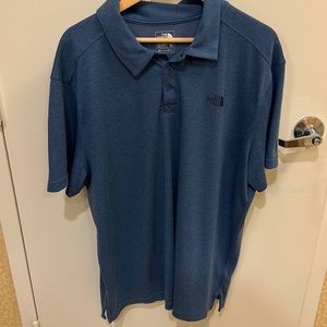 Used The North Face Men’s XXL  grayish blue polo